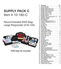 KEMP USA Medical Supply Pack C