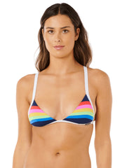 Rip Curl Women's Surf Stripe Triangle Bikini Top