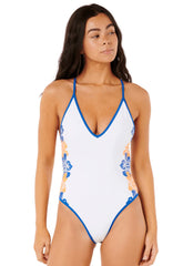 Rip Curl Women's AOTS Cody Welsh Cheeky One Piece Swimsuit