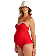 Pez D'or Maternity Montego Bay Ruffle One Piece Swimsuit