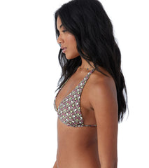 O'Neill Women's Callen Geo Mothers Reversible Bikini Top