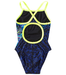 TYR Girls' Chroma Diamondfit One Piece Swimsuit
