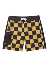 Seaesta Surf Boys' Surf Junior Interchange Checks Board Short (Big Kid)