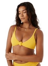 Roxy Women's Haliewa Knot Bikini Top