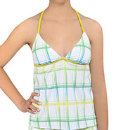 Hurley Girls' Puerto Rico Ombre Tankini Top