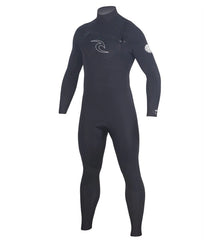 Rip Curl Men's 4/3mm Dawn Patrol Chest Zip Fullsuit Wetsuit