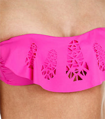 Rip Curl Pyramid Rose Violet Bandeau Top