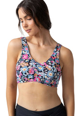 Nani Women's Odyssey 4- Way Reversible Bralette Bikini Top