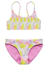 Snapper Rock Girls' Aloha Vacay Sustainable Two Piece Bikini Set (Big Kid)