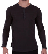 Hurley Guys' Fuse Henley L/S Shirt