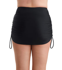 Shape Solver SPORT Women's Fashion Solids Shirred Skort