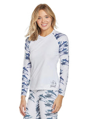 Xcel Women's Ocean Ramsey VentX Long Sleeve Rash Guard Top