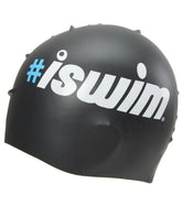 iSwim Hashtag Silicone Swim Cap