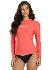O'Neill Women's Basic Skins Long Sleeve Surf Tee