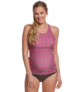 EQ Swimwear Mosaic Maternity Tankini Top