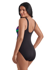 Shape Solver SPORT Shape Solver Sport Women's Exclusive Resort Highneck Tank One Piece Swimsuit