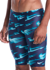 Nike Men's Hydrastrong Multi Print Jammer Swimsuit