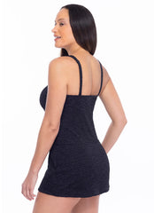 Krinkle by Penbrooke Women's Chlorine Resistant Swim Dress
