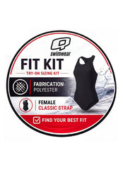 Q Swimwear Poly Fit Kit Classic Strap One Piece Swimsuit