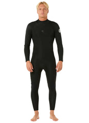 Rip Curl Men's 4/3 Dawn Patrol Back Zip Fullsuit Wetsuit