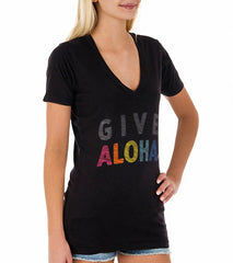 Rip Curl Give Aloha V-Neck Tee