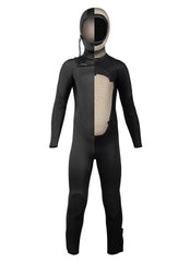 Xcel Youth 5/4mm Axis Chest Zip Hooded Ankle Zipper Full Wetsuit