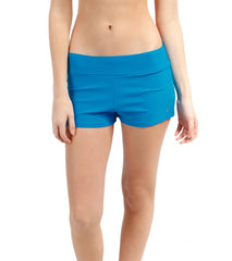 Next by Athena Good Karma Solid Jump Start Mid Rise Swim Short