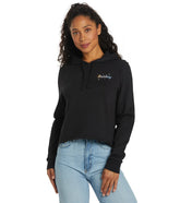 Hurley Women's Helena Cut Off Pullover Hoodie