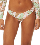 Rip Curl Women's La Quinta Cheeky Bikini Bottom