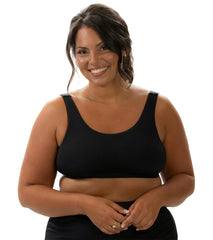 Dolfin Aquashape Women's Solid Scoop Neck Bikini Top