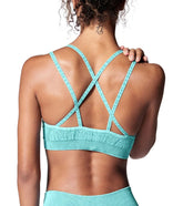 NUX Levitate Seamless Mineral Wash Yoga Sports Bra