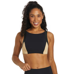 Rip Curl Women's Mirage Ultimate High Neck Crop Bikini Top