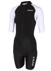 Zone3 Women's Lava Long Distance Full Zip Short Sleeve Trisuit
