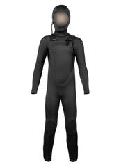 Xcel Youth 5/4mm Axis Chest Zip Hooded Full Wetsuit