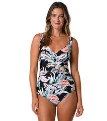 Jantzen Women's Cabana Queen One Piece Swimsuit
