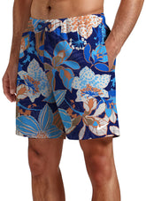 Nike Men's Hot House Floral 16" Volley Swim Trunk