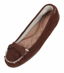 Reef Women's Winter Drift Fur Moccasins