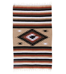 Native Yoga Natural Two Color Extra Fancy Diamond Yoga Blanket