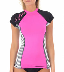 Rip Curl Women's Pipeline Cap Sleeve Rashguard