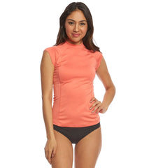 Rip Curl Women's G-bomb UV Short Sleeve Rashguard