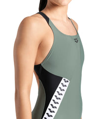 Arena Women's Stripe Pro Back One Piece Swimsuit