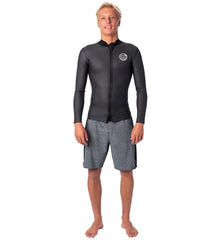 Rip Curl Men's Dawn Patrol 1.5mm Long Sleeve Front Zip Jacket