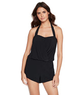 Magicsuit by Miraclesuit Women's Solid Brooke Swim Romper