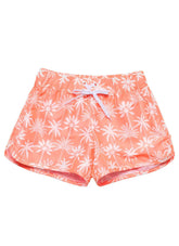 Snapper Rock Girls' Cali Palms Sustainable Board Shorts (Little Kid, Big Kid)