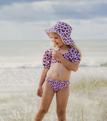 Snapper Rock Girls' Wild Love Two Piece Bikini Set (Little Kid, Big Kid)