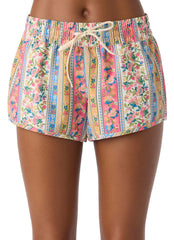 O'Neill Women's Saltwater Essentials Balboa Printed 2 Boardshorts