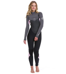 Rip Curl Women's Flash Bomb 4/3mm Chest Zip Fullsuit Wetsuit