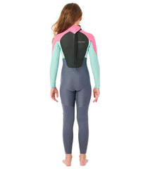 Rip Curl Youth Groms 4/3mm Omega Back Zip Wetsuit (Little Kid)