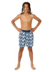 Rip Curl Boys' Aots Primary Volley Swim Trunk (Big Kid)