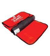 KEMP USA First Aid Blanket Bag with 80% Wool Blanket